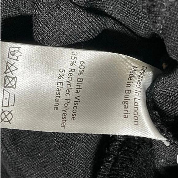 SAINT + SOFIA Runway Pant - Black Leopard Women’s Size 4 - Picture 7 of 9